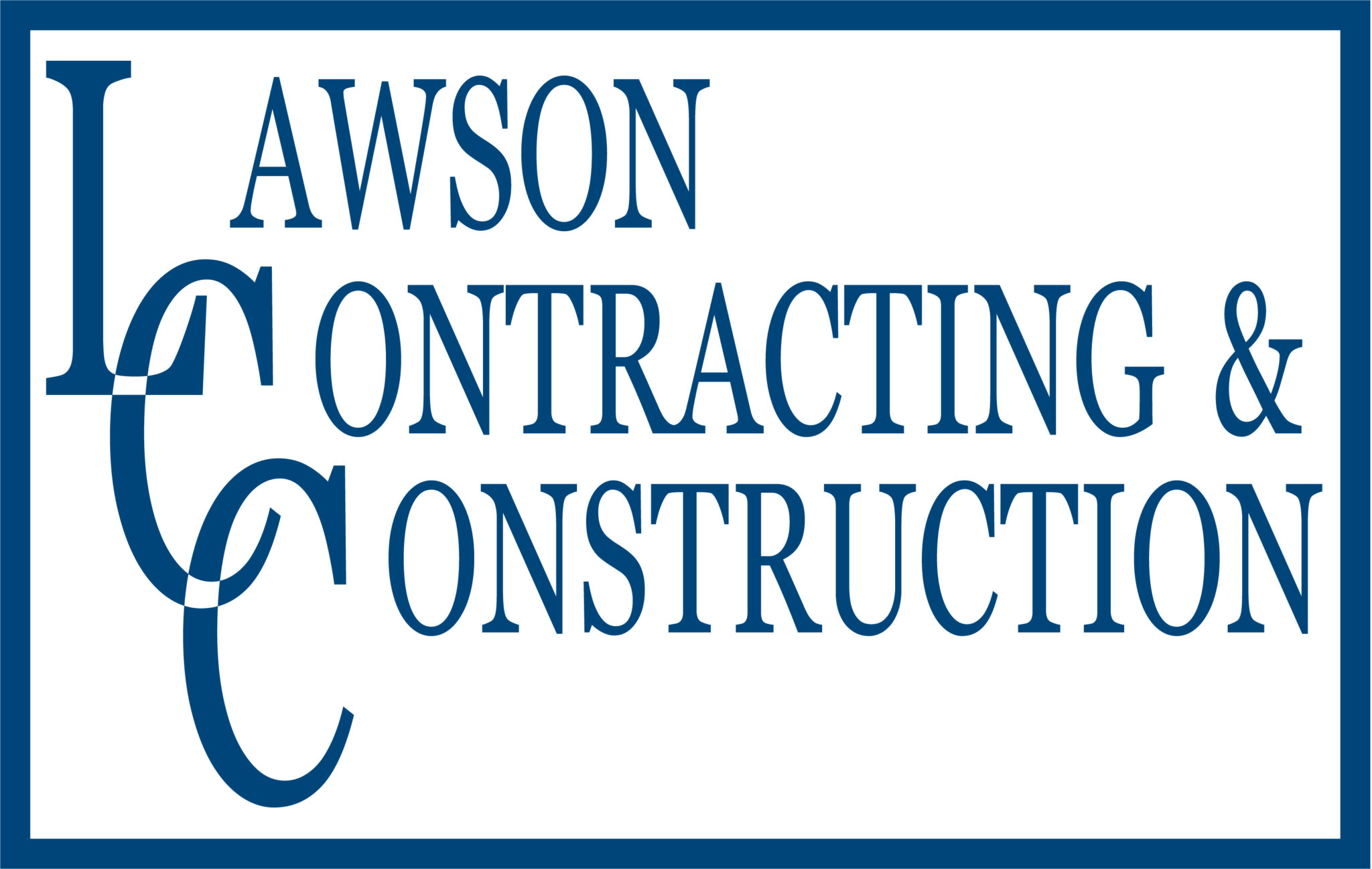 Lawson Construction & Construction logo